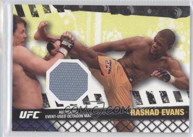 2010 Topps UFC Series 4 - Fight Mat Relics #FM-RE - Rashad Evans