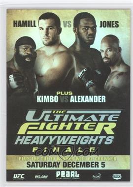 2010 Topps UFC Series 4 - Fight Poster Review #FPR-TUF10 - TUF10 (Kevin "Kimbo Slice" Ferguson, Matt Hamill, Jon Jones, Houston Alexander)