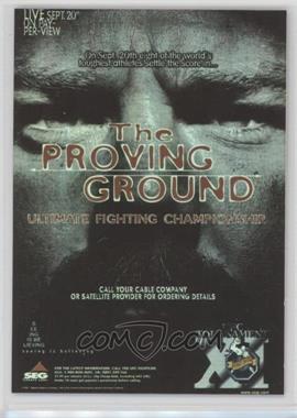 2010 Topps UFC Series 4 - Fight Poster Review #FPR-UFC11 - UFC11 (The Proving Ground)