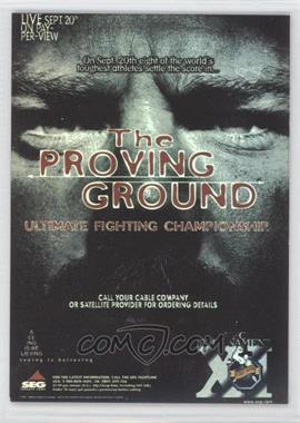 2010 Topps UFC Series 4 - Fight Poster Review #FPR-UFC11 - UFC11 (The Proving Ground) [Noted]