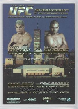 2010 Topps UFC Series 4 - Fight Poster Review #FPR-UFC32 - UFC32 (Tito Ortiz, Elvis Sinosic)