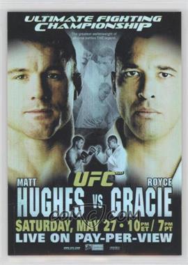 2010 Topps UFC Series 4 - Fight Poster Review #FPR-UFC60 - UFC 60 (Matt Hughes, Royce Gracie)