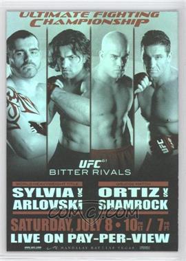 2010 Topps UFC Series 4 - Fight Poster Review #FPR-UFC61 - UFC61 (Tim Sylvia, Andrei Arlovski, Tito Ortiz, Ken Shamrock)