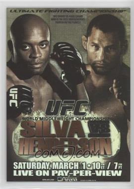 2010 Topps UFC Series 4 - Fight Poster Review #FPR-UFC82 - UFC82 (Anderson Silva vs. Dan Henderson)