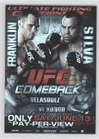 UFC99 (Rich Franklin, Wanderlei Silva, Cain Velasquez, Cheick Kongo)