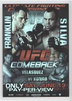 UFC99 (Rich Franklin, Wanderlei Silva, Cain Velasquez, Cheick Kongo)