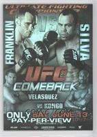 UFC99 (Rich Franklin, Wanderlei Silva, Cain Velasquez, Cheick Kongo)