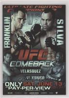 UFC99 (Rich Franklin, Wanderlei Silva, Cain Velasquez, Cheick Kongo)
