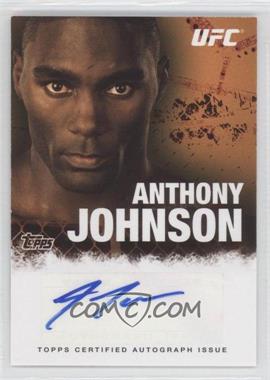 2010 Topps UFC Series 4 - Fighter Autographs #FA-AJ - Anthony Johnson