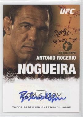 2010 Topps UFC Series 4 - Fighter Autographs #FA-ARN - Antonio Rogerio Nogueira