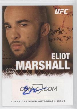 2010 Topps UFC Series 4 - Fighter Autographs #FA-EM - Eliot Marshall