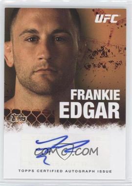 2010 Topps UFC Series 4 - Fighter Autographs #FA-FE - Frankie Edgar