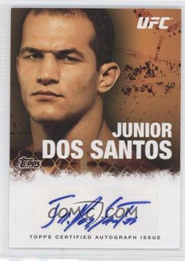 2010 Topps UFC Series 4 - Fighter Autographs #FA-JDS - Junior Dos Santos