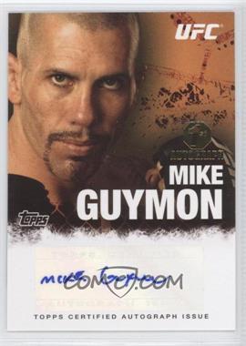 2010 Topps UFC Series 4 - Fighter Autographs #FA-MG.1 - Mike Guymon