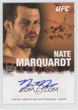 2010 Topps UFC Series 4 - Fighter Autographs #FA-NM - Nate Marquardt