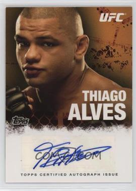2010 Topps UFC Series 4 - Fighter Autographs #FA-TA - Thiago Alves
