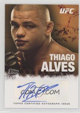 2010 Topps UFC Series 4 - Fighter Autographs #FA-TA - Thiago Alves