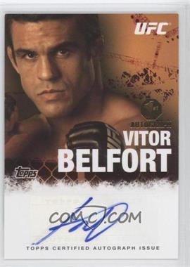 2010 Topps UFC Series 4 - Fighter Autographs #FA-VB - Vitor Belfort