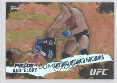 2010 Topps UFC Series 4 - Pride and Glory #PG-11 - Antonio Rodrigo Nogueira