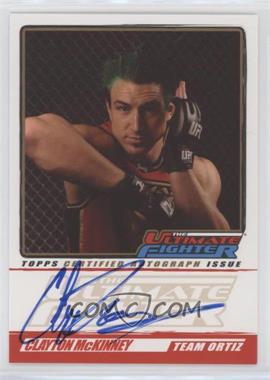 2010 Topps UFC Series 4 - The Ultimate Fighter Autographs #TUF-CM.1 - Clayton McKinney