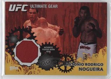 2010 Topps UFC Series 4 - Ultimate Gear Relic - Gold #UG-AN - Antonio Rodrigo Nogueira /188 [EX to NM]