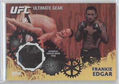 2010 Topps UFC Series 4 - Ultimate Gear Relic - Gold #UG-FE - Frankie Edgar /188