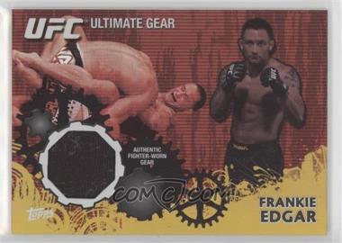 2010 Topps UFC Series 4 - Ultimate Gear Relic - Gold #UG-FE - Frankie Edgar /188