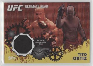 2010 Topps UFC Series 4 - Ultimate Gear Relic - Gold #UG-TO - Tito Ortiz /188