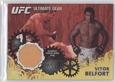 2010 Topps UFC Series 4 - Ultimate Gear Relic - Gold #UG-VB - Vitor Belfort /188