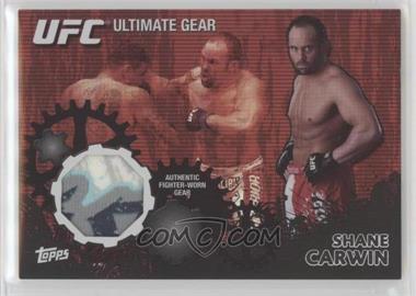 2010 Topps UFC Series 4 - Ultimate Gear Relic - Onyx #UG-SC - Shane Carwin /88