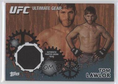 2010 Topps UFC Series 4 - Ultimate Gear Relic - Onyx #UG-TL - Tom Lawlor /88