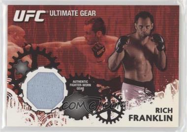 2010 Topps UFC Series 4 - Ultimate Gear Relic #UG-RF - Rich Franklin