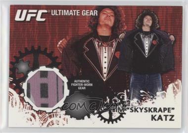 2010 Topps UFC Series 4 - Ultimate Gear Relic #UG-TK - Tim Katz