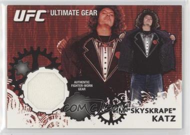 2010 Topps UFC Series 4 - Ultimate Gear Relic #UG-TK - Tim Katz