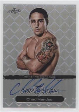 2011 Leaf Metal MMA - [Base] - Silver Prismatic #BA-CM-1 - Chad Mendes /50