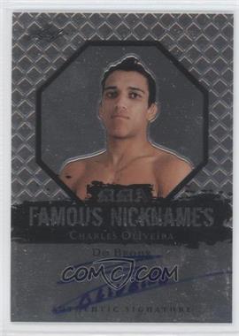 2011 Leaf Metal MMA - Famous Nicknames #FN-CO-1 - Charles Oliveira