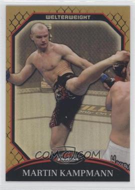 2011 Topps UFC Finest - [Base] - Gold Refractor #22 - Martin Kampmann /88