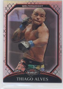 2011 Topps UFC Finest - [Base] - Refractor #17 - Thiago Alves /888