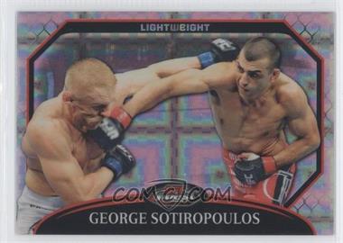 2011 Topps UFC Finest - [Base] - X-Fractor #39 - George Sotiropoulos /388