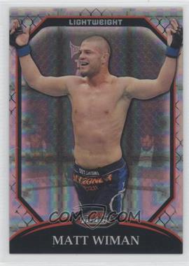 2011 Topps UFC Finest - [Base] - X-Fractor #41 - Matt Wiman /388