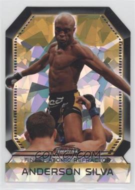 2011 Topps UFC Finest - Finest Atomic Refractor #FAR-2 - Anderson Silva