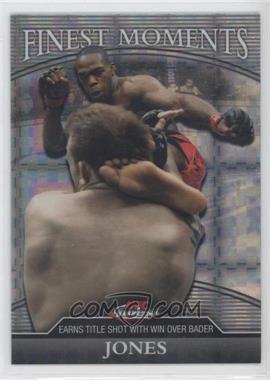 2011 Topps UFC Finest - Finest Moments - X-Fractor #FM-JJ - Jon Jones /188