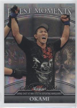 2011 Topps UFC Finest - Finest Moments - X-Fractor #FM-YO - Yushin Okami /188