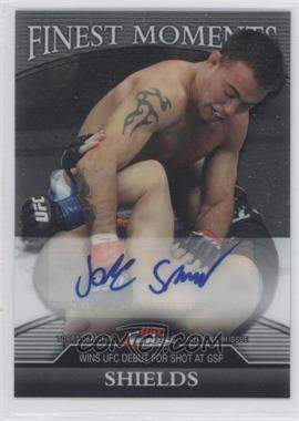 2011 Topps UFC Finest - Finest Moments Autographs #FMA-JS - Jake Shields /188