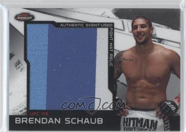 2011 Topps UFC Finest - Jumbo Fight Mat Relics #MR-BS - Brendan Schaub