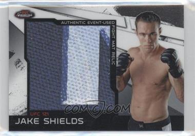 2011 Topps UFC Finest - Jumbo Fight Mat Relics #MR-JS - Jake Shields