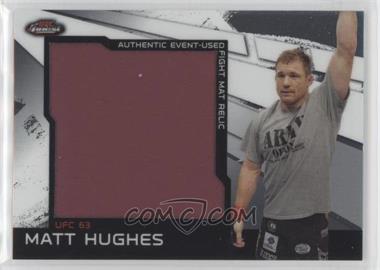 2011 Topps UFC Finest - Jumbo Fight Mat Relics #MR-MHU - Matt Hughes