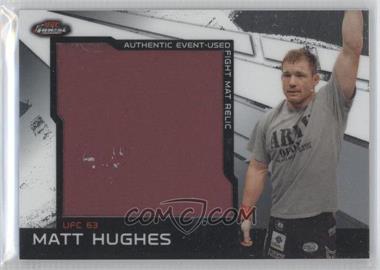 2011 Topps UFC Finest - Jumbo Fight Mat Relics #MR-MHU - Matt Hughes
