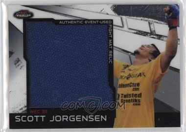 2011 Topps UFC Finest - Jumbo Fight Mat Relics #MR-SJ - Scott Jorgensen [EX to NM]