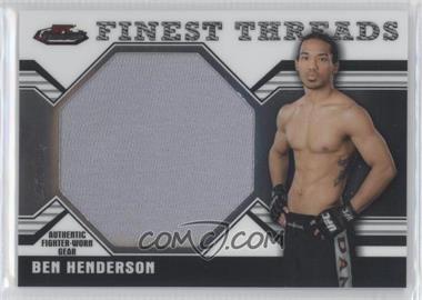 2011 Topps UFC Finest - Threads Jumbo Relics #JR-BH - Ben Henderson